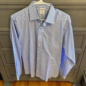 Mens Brooks Brothers slim fit button down